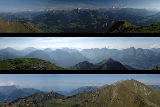 360 degree Alpine panorama